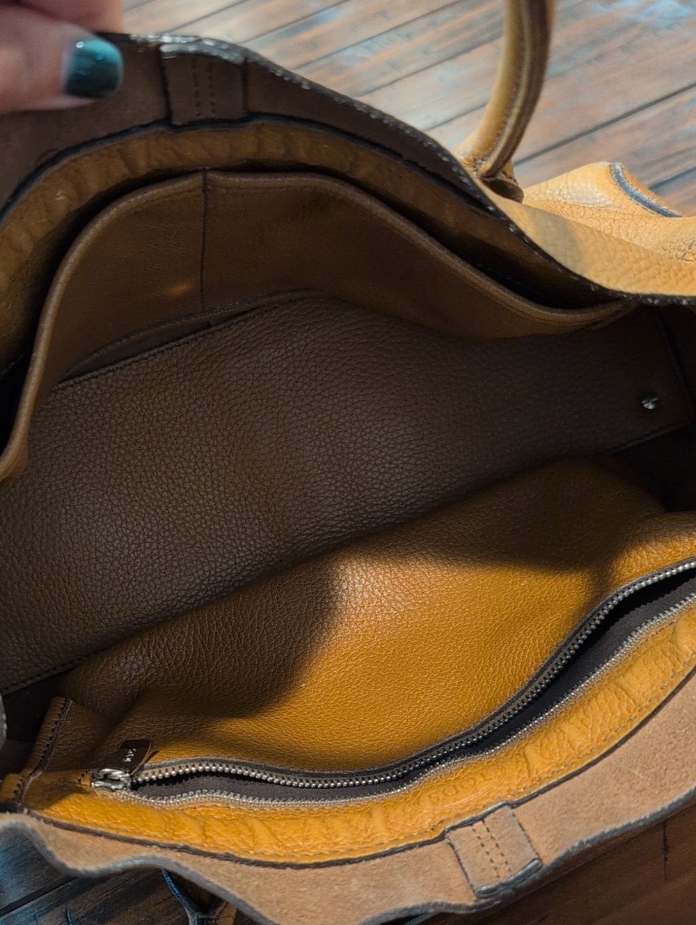 Tod's D-bag Pebbled Leather Tote - Picture 7 of 13